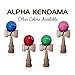 Kendama by Alpha Kendama - Pro Model - Strengthens Hand-Eye Coordination, Balance, and Reflex - Standard Size Kendama - Green Color