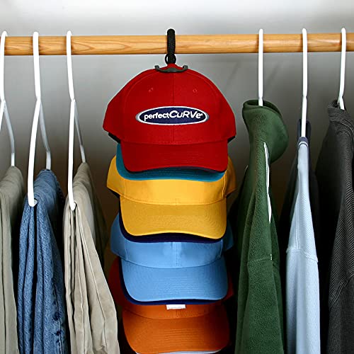 Perfect Curve Cap Rack36 System Hat Rack for Baseball Caps Over