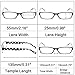 Reading Glasses Set of 5 Fashion Readers Plastic Lightweight Women Glasses for Reading (5 Pack Mix Color, 2.00)