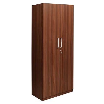 Comfybean Aadolf Compact Wardrobe Engineered Wood 2 Door