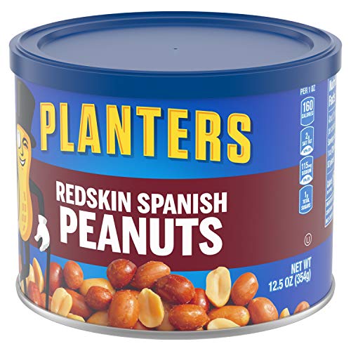 Planters Sea Salt Spanish Redskin Peanuts (12.5oz Canister) Pricepulse