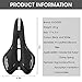 SGODDE Comfortable Bike Seat, Gel Bicycle Saddle Padded Professional Waterproof Road Bike Saddle for Men,Women,Universal Riding Bike, Mountain Bikethumb 4