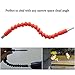 VETOMILE 2 Pack 11.8 Inch Flexible Drill Bit Extension with Screw Drill Bit Holder Flexible Shaft