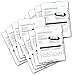 Shredcare Commercial Sized Lubricant Sheets for Extra Wide Paper Shredders SCLL12 (12/Pack) 8.5” x 11