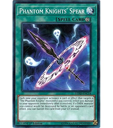 legendary knight deck yugioh Amazon.com: Yu-Gi-Oh! - The Phantom Knights of Lost Vambrace - LEHD-ENC28 -  Common - 1st Edition - Legendary Hero Decks