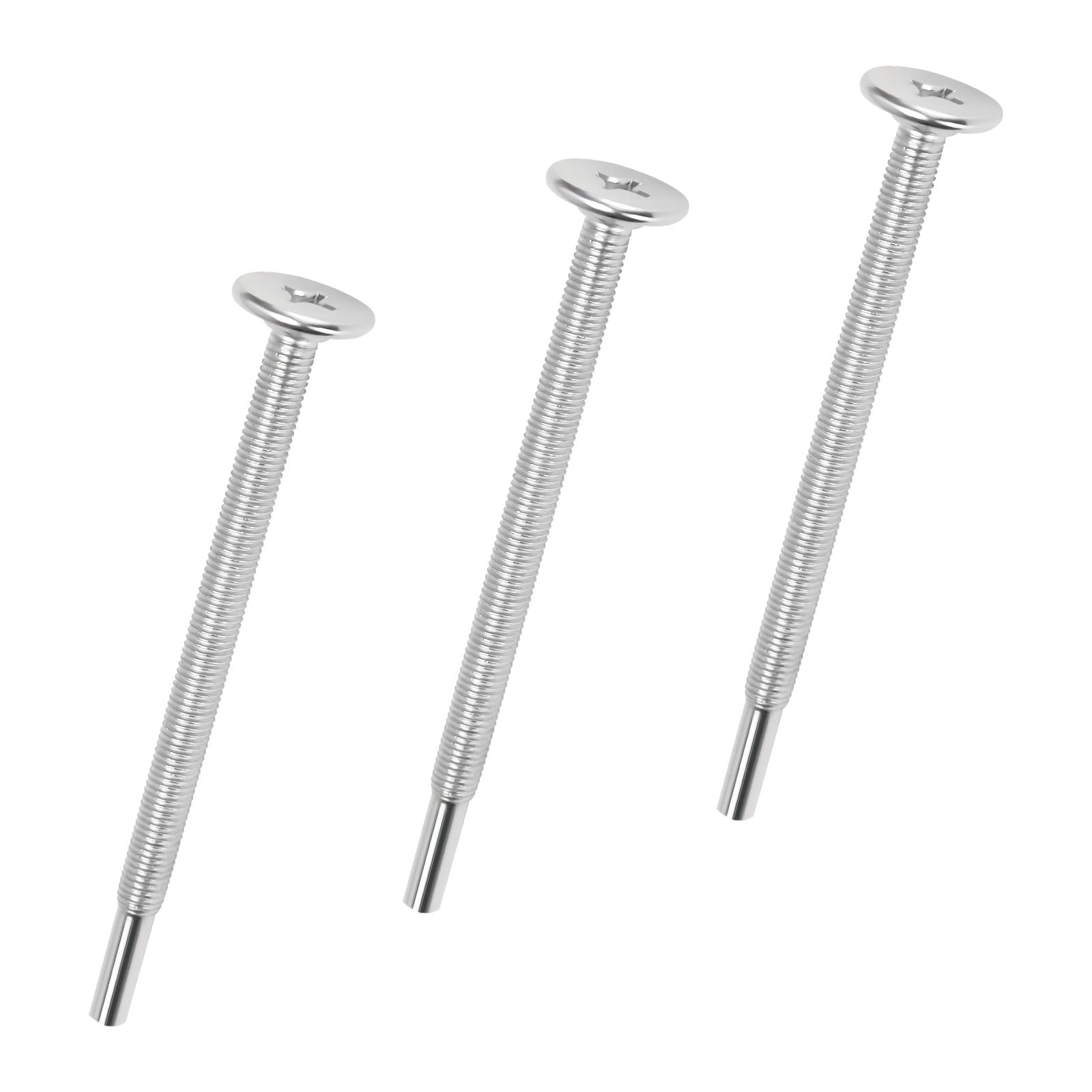 Photo 1 of WB01X10180 Microwave Mounting Bolts for GE Microwaves, Mounting Flat Bolts Used to Microwave Cabinet Mounting Installation, 3.87" L (3 Pack)