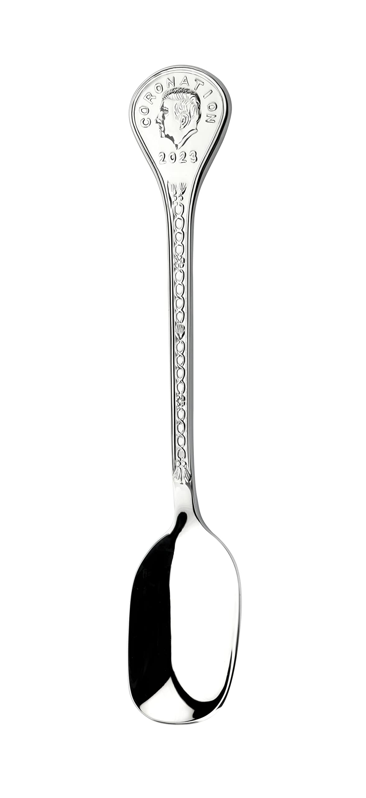 Arthur Price King Charles III Coronation Spoon, Stainless Steel