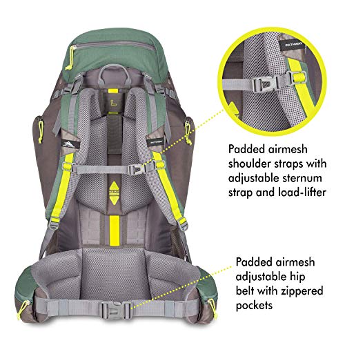 image for High Sierra Pathway 70L Top Load Internal Frame Backpack Pack ; High-P