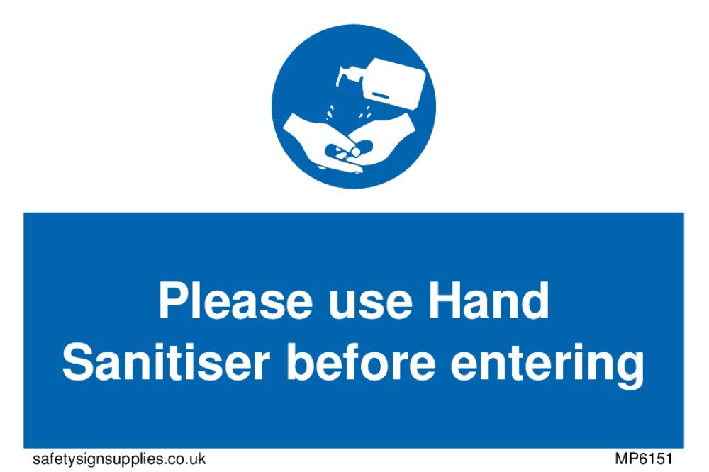 Viking Signs Please use Hand Sanitiser before entering