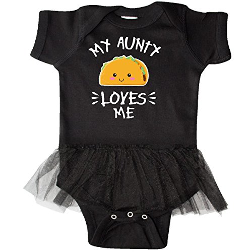 Inktastic Aunt Loves Me Owls Baby Bodysuit