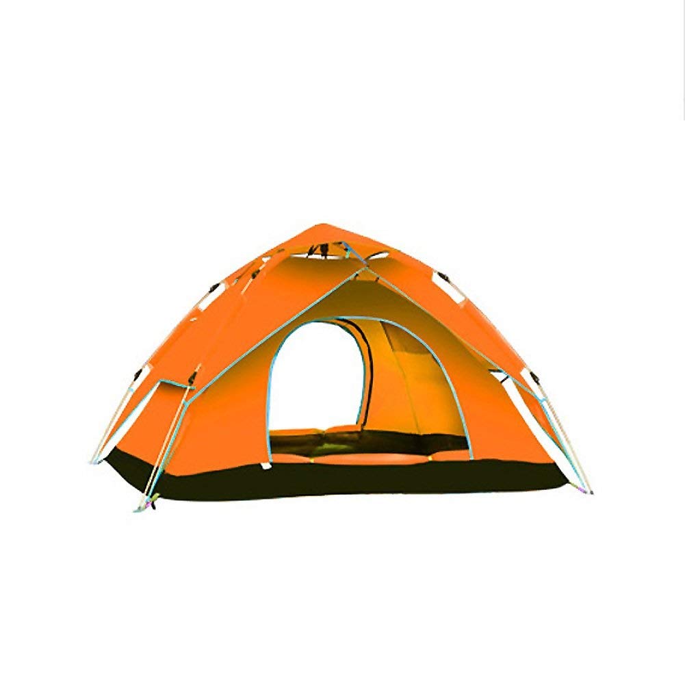 B07qynh5wh B 色 B 自動キャンプテント 屋外スポーツ用テント 34人自動インスタントポップアップ二重層キャリーバッググラスファイバーバックパッキングテント テント本体 新作入荷