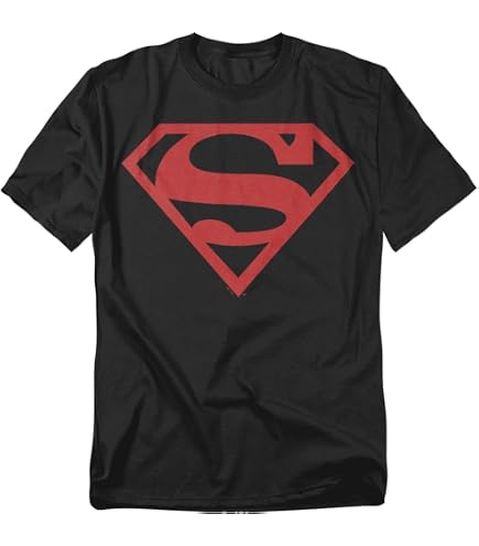 Amazon.com: Superman Logo T-Shirt : Clothing, Shoes & Jewelry