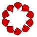 eBoot 1000 Pieces Silk Rose Petals Wedding Party Flower Favors (Red)