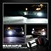 SIRIUSLED Projection DRL Fog Light LED Bulb Size 9006 HB4 Color 6000K White 30W Pack of 2