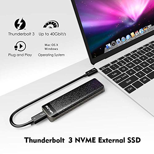 Thunderbolt SSD Enclosure, WAVLINK Thunderbolt to PCIE NVMe M