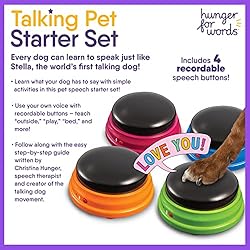 Hunger for Words Talking Pet Starter Set - 4 Piece