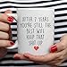 YouNique Designs 7 Year Anniversary Coffee Mug for Her, 11 Ounces, 7th Wedding Anniversary Cup For Wife, Seven Years, Seventh Year, 7th Year