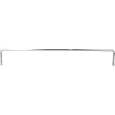 Hardware Resources RAIL-12 12-1/4 Inch Long Replacement Shelf Rail - Polished Chrome