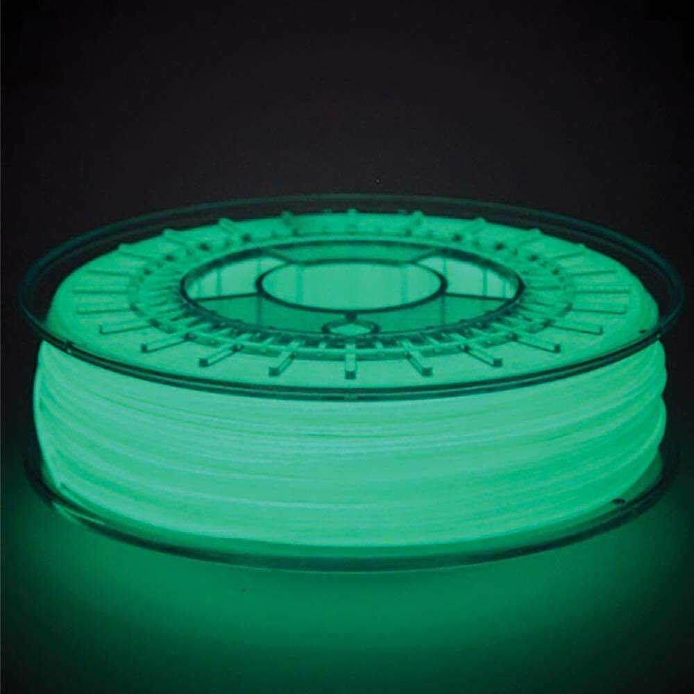 colorFabb Special GLOWFILL 3D Printer Filament, 2.85mm Diameter, 750g Spool, Glow in the Dark, Fun for Kids, Easy to Print