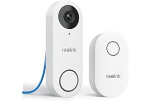 REOLINK 2K Video Doorbell PoE Camera with Chime, 3:4 Head-to-Toe View, 2-Way Talk, Person/Package Detection, Outdoor Waterproof, Smart Alerts, Supports NVR