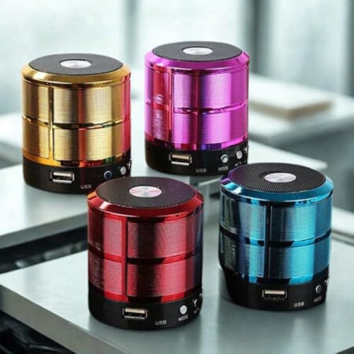 Mini Caixinha de Som Bluetooth Portátil WS-887 USB SD Rádio FM – Mini Speaker Envio Sortido