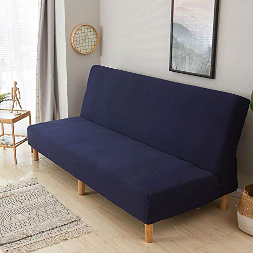 Waterproof Sofa Cover Sofa Bed Cover Folding Armless Sofa Cover Couch Slipcover Furniture Protector Cover Couch Bed Futon Cover Washable