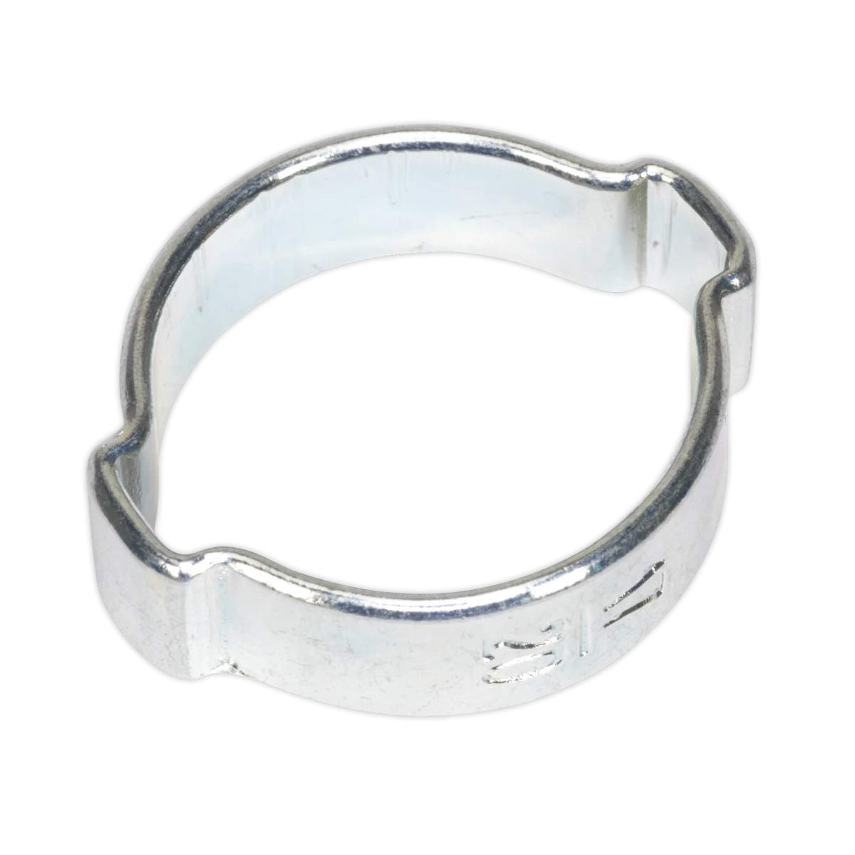 Sealey OCDE1720 O-Clip Double Ear Ø17-20mm Pack of 25, Silver
