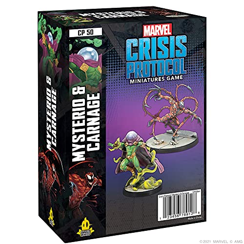 Marvel Crisis Protocol Spider-Man and Ghost-Spider Character Pack | Miniatures Battle Game | Strategy Game for Adults | Ages 14+ | 2 Players | Avg. Playtime 90 Mins | Made by Atomic Mass Games