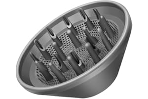 FUNTECK Hair Diffuser Attachment for Dyson Supersonic Hair Dryer HD01 HD02 HD03 HD04 HD08