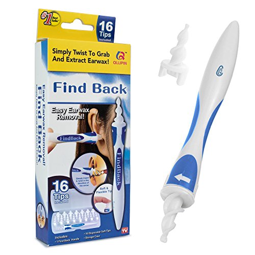Earwax removal kit with 16 new-designed replacement tip…