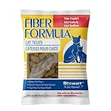 Stewart Fiber Formula Cat Treats, Low Sodium, Low Fat, High Fiber, 2.1 oz Pouch