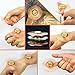 Fidget Spinner | Innoo Tech Hands Spinner Figit Spinner | Red Coppers | Spin 5-7 Minutes | Triangle Whirlwind | Rose Gold | ADD, ADHD Focus Anxiety Relief Toys