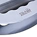 Mezzaluna - Salad Chopper knife with Double Blade Protective Covers - Multipurpose Premium Stainless Steel Herb Chopper Mincing knife by Silchef