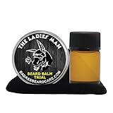 Badass Beard Care Beard Oil and Balm Trial Pack For Men - The Ladies Man Scent - Natural Ingredients, Keeps Beard and Mustache Full, Soft and Healthy, Reduce Itchy, Flaky Skin, Promote Healthy Growth
