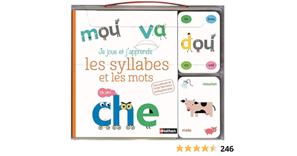 Amazon Com Je Joue Et J Apprends Les Syllabes Et Les Mots Zamorano Cecile Pepillo Vernier Cecile Books