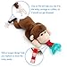 Baby Pacifier, Ztacking Pacifier Holder Infant Binky Nipple Teether Soothier Animal Monkey Toy Paci for Boys Girls - Non Toxic Removable Soothing