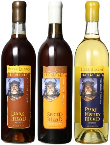 Hidden Legend Contemporary Mead Variety Mixed Pack, 3 x 750 mL
