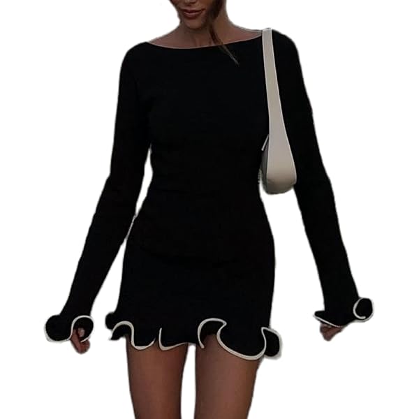 Abito In Pizzo Vintage Y2K - Mini Abito Con Scollo A V, Senza Maniche, Stile Harajuku - Marrone, Taglie S/M/L