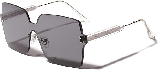 square frameless glasses