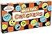 Peaceable Kingdom Silly Face Checkers Game for Kids with Magnetic Stackable Pieces