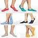 Mottee&Zconia Mens No Show Low Cut Casual Socks Sneakers Non-Slide Socks for Mens 6Pack