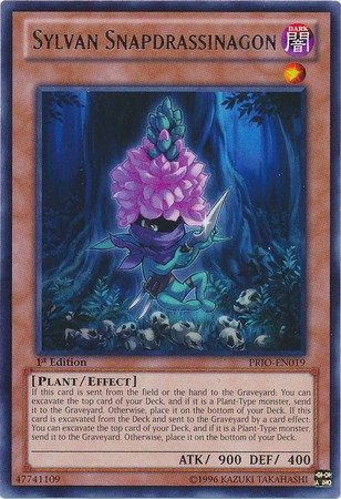 Yu-Gi-Oh! - Sylvan Snapdrassinagon (PRIO-EN019) - Primal Origin - 1st Edition - Rare