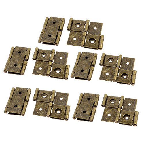 uxcell Furniture Hardware Bedroom Bathroom Door Folding Double Action Spring Hinges 2 Inch
