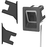Smteyenova 2 Pack Angled Window Mount for Wyze Cam v4 v3 / Window Camera | 20 Degrees Tilt, Up/Down/Left/Right , No Reflection, No-Drill Adhesive Install