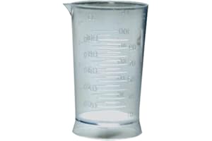 Burmax SOFT 'N STYLE HC-SNSMEAS Salon Beauty Clear Color Measuring Cup, 4oz