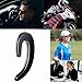 Bluetooth Headset, Single Bluetooth Ear-Hook, Wireless Headphones with Mic, Painless Wearing Sport Earpiece with in-Ear Tip, Easy Pairing Earbud for Business Car, Compatible for Samsung iPhone (M)