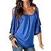 AmyDong Women's T-Shirt, Sexy Women Summer Loose Top Short Sleeve Blouse Off Shoulder Casual Tops T-Shirt Off-Shoulder T-Shirt
