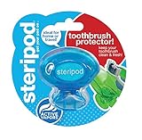 Steripod Clip-On Toothbrush Sanitizer (Single Pack Blue)