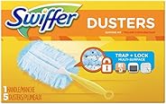 Swiffer 180 Dusters Starter Kit For Multi Surface Cleaning, Unscented (1 Handle, 5 Dusters)