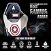 NEO CHAIR - RAP Gaming Chair Super Premium Faux Leather Marvel Avengers Big & Tall Heavy Duty Office Chair, Blue (Captain America)